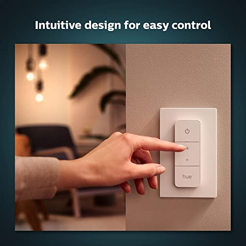 Bundle of New Version Philips Hue White and Color Ambiance Extra Bright Dimmable Recessed LED Smart 6"Downlight for Retrofit Cans, 4 Pack + Philips Hue v2 Smart Dimmer Switch and Remote, White - image 6