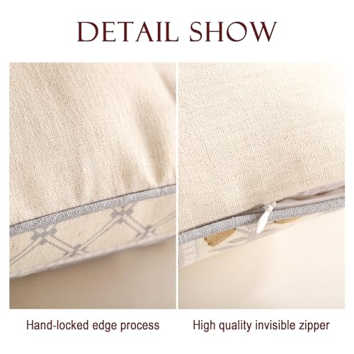 Patdreadesignersquarethrowpillowcoverssetof2rusticlinenwithelegantgreybluefloralpatternpillowscoverdecorativepillowcasescushionforbedlivingroomoutdoorcar18x18inches  Urban Country Home Decor Patdrea designer square throw pillow covers set of 2rustic linen with elegant grey blue floral pattern pillows coverdecorative pillowcases cushion for bed living room outdoor car18 x18 inches  urban country home decor