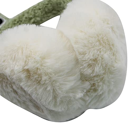 Cute Animal Frog Earmuffs Girls Women Winter Warm Ear Covers Foldable Fur Headband Earwarmer3