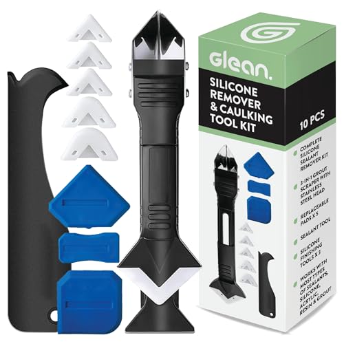 GLEAN Silicone Remover & Grout Finishing Tool Set