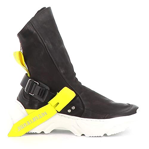 A.S.98 Sneaker Alta Monster A12202-201 Combi 2 Nero 39