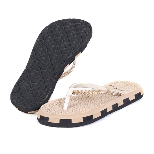 Image of Women Doctor Recommended Orthopedic |Lightweight|Pain Relief|Flip Flop for Girls Slippers| Group 36