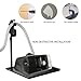 CPAP Protector Mat - CPAP Hose Holder Bedside Organizer - CPAP Hose Hanger with Retractable Hook for CPAP Mask & Tube,Keep cpap supplies neat and tidy, Enhances Sleep Quality (Matte Black)