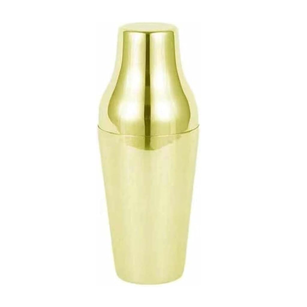 Cocktail Zubehör Set Cocktail-Shaker aus Edelstahl, zweiteilig, für Bar, Wein, Getränke, Mixer, Bar, Party, Barkeeper-Werkzeug Für Barzubehör Werkzeug(Gold)