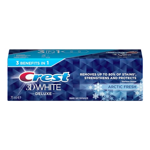 Crest 3D White Deluxe Arctic Fresh Toothpaste 75Ml
