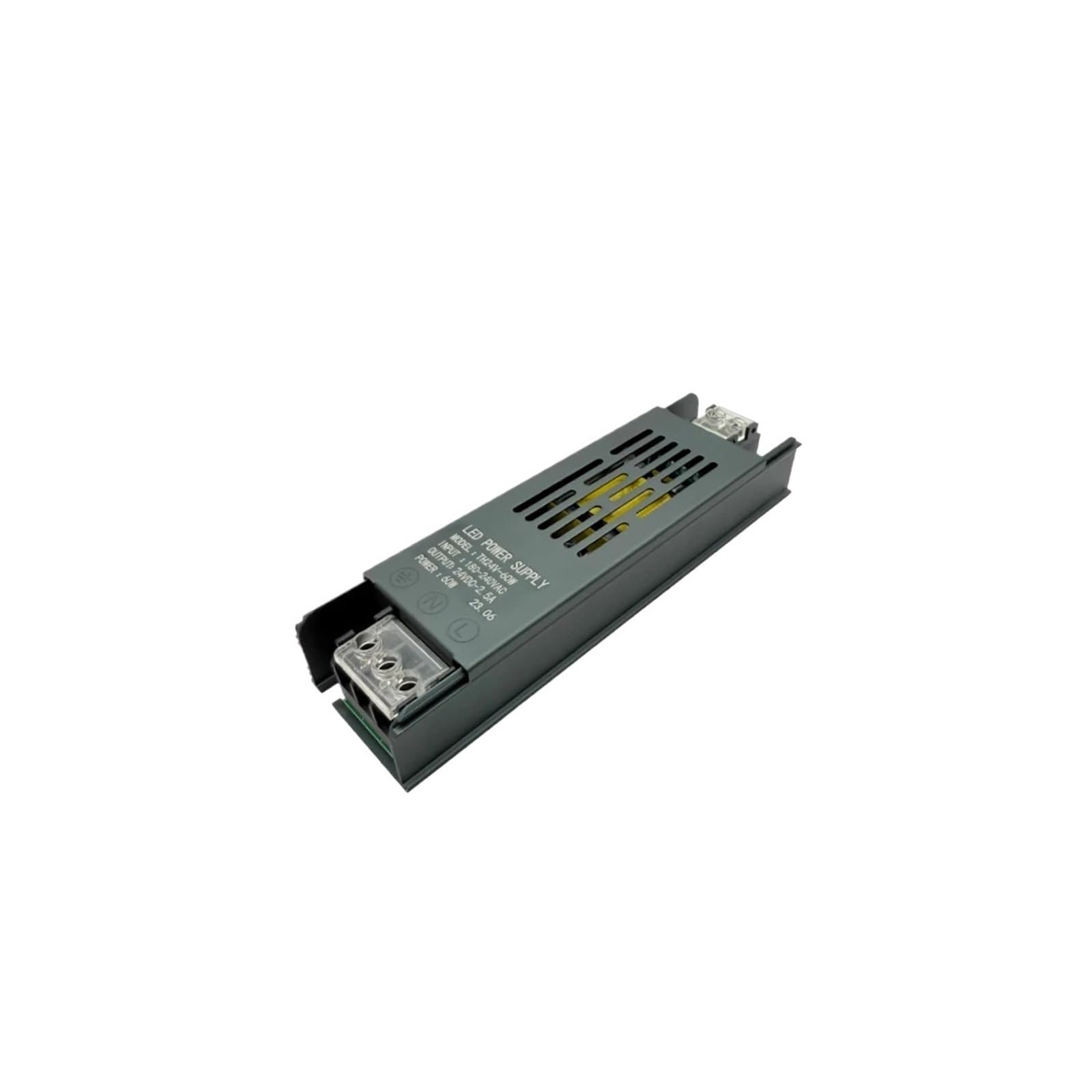 Driver ultra fino para tiras LED Fuente de alimentación de tensión constante DC 12V/24V Iluminación Mini60W 100W 150W 200W 300W 400W