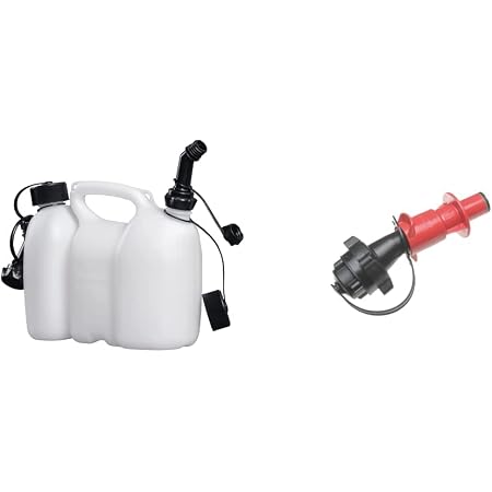 Produktbild von Hünersdorff Doppelkanister ECO 5,5 + 3 Liter – Kombikanister Transparent, Made In Germany