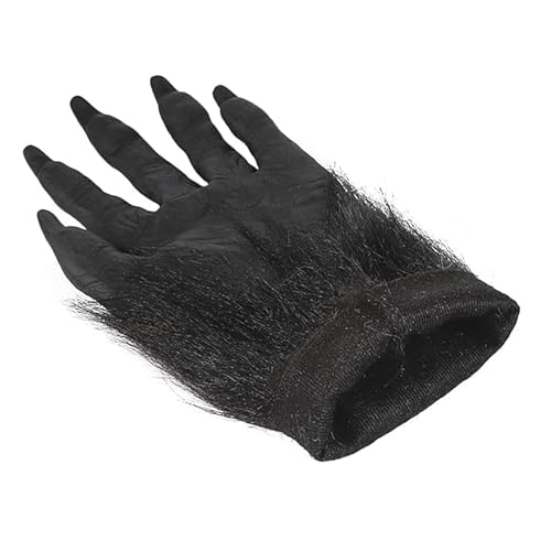 Halloween Horroric Gloves Realistic Latex Devil Zombie Skeleton Demon Paw Gloves Scary Devil Hairy Claws Cosplay Props - Image 4