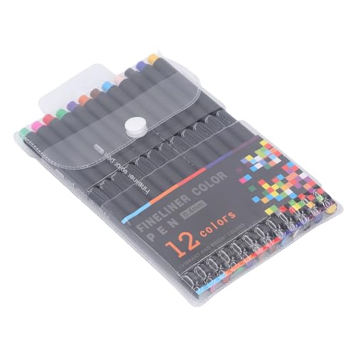 Garosa Sublimation Ink Pen Profesional Efectos de Sublimación Juego de Lápiz, 12 Colores Vibrantes para Camisetas, Tazas, Mousepads, con Compatible con Explore