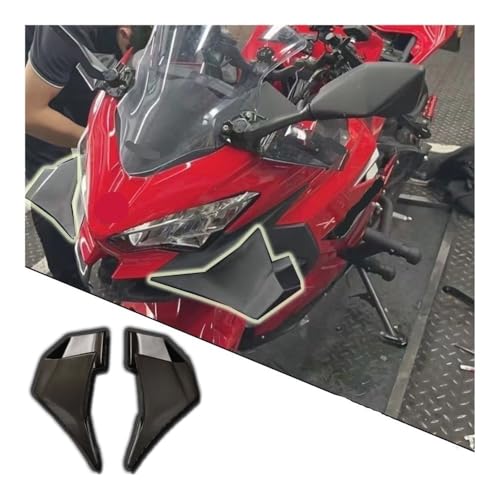 Aileron de carénage rouge aérodynamique pour stabiliser la moto EX400 - 2