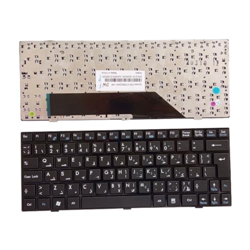 Clavier de rechange russe et américain MSI Wind U135 U160 U180 blanc et noir