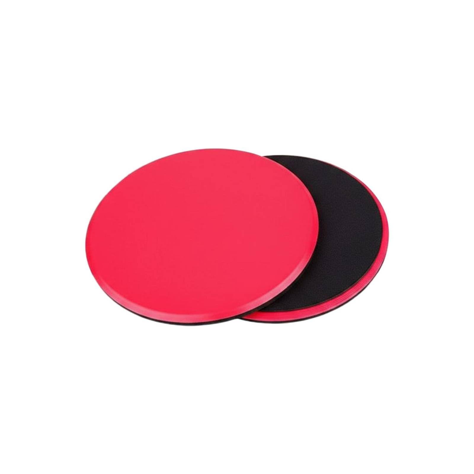 2 Pieces Quiet Gliding Disc Abdominal Workouts Exercise Gliding Disc Low Effect Ab Training Slider Anti-Slip, Red-picture-13