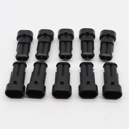 Conector de cable de 2 pines macho hembra para empalme estanco de automoción 2