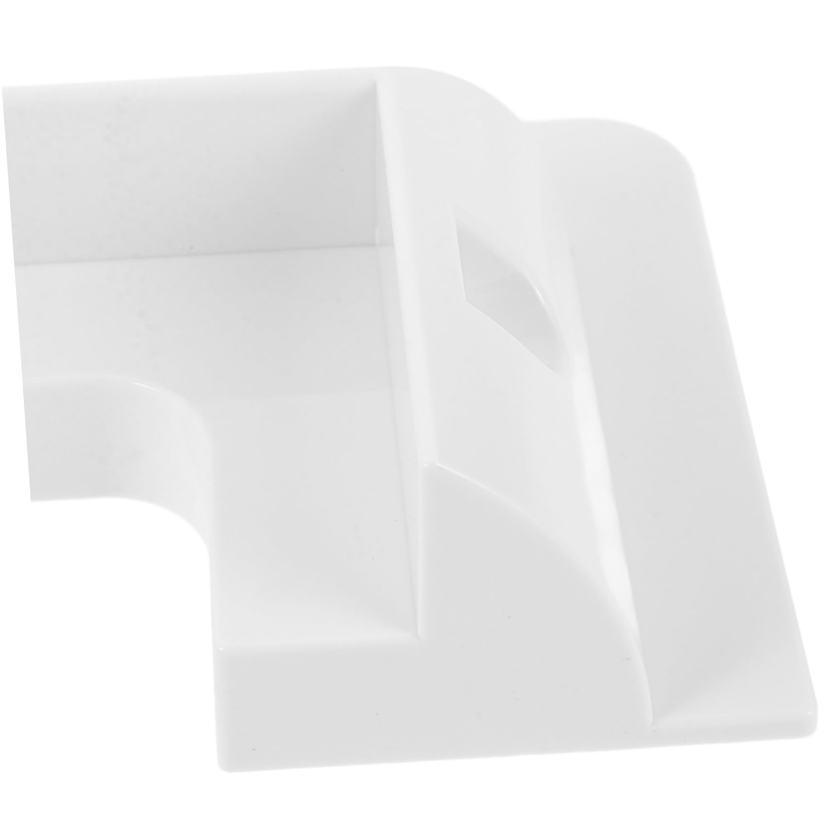 Staffa di Supporto per Pannello Solare per Camper 4 Pezzi Abs Bianco | Installazione senza Foratura, Supporto per Tetti Piani, Flusso D'aria Ottimale, Set da 4 Pezzi
