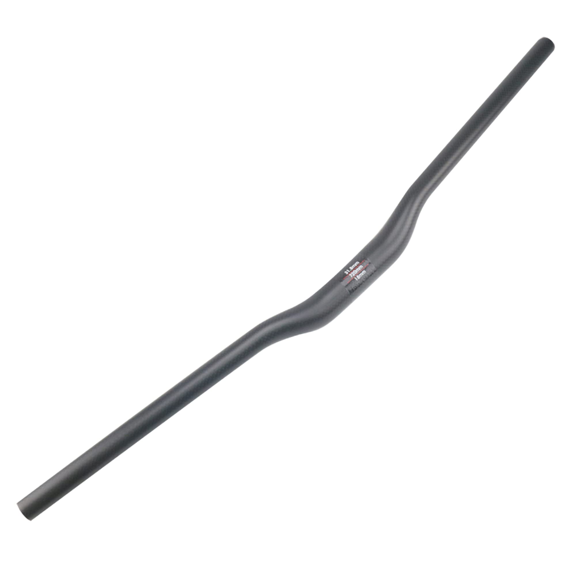 RXL SL Manillar de Carbono MTB 31.8 - Bicicleta de Montaña Riser 3K Mate 760mm