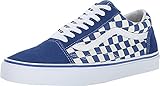 Vans Unisex Old Skool (Primary Check) True Blue/White Mens 5.5/Womens 7