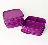  Tupperware® Clevere Pause 3er-Set - Die großen Brotdosen mit Trennwand! + Kugelschreiber *Tolle Haushaltshelfer*