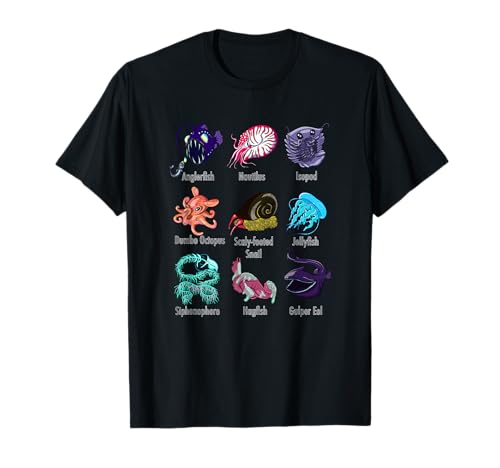 Marine Biology Criaturas de mar profundo Camiseta