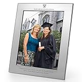 M. LA HART Harvard Business School Polished Pewter 8x10 Picture Frame