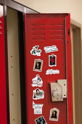 The Vampire Diaries 50ct Vinyl Large Deluxe Stickers Variety Pack - Laptop, Water Bottle, Scrapbooking, Tablet, Skateboard, Indoor/Outdoor