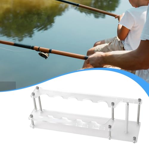 Support pour cannes à pêche compact - Range-cannes stable 5 cannes gain de place - 4