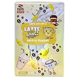 Latte Bang Banane – Latte Fruité Instantané en Poudre, 10 Sachets de 17 g – Boisson Chaude...