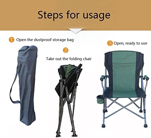 Fauteuil de dossier en plein air robuste avec poches - 3