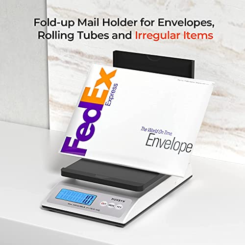 Postal Scale With Hold And Tear Function Gram/Ounce/Pound Mail Postage Scale For Shipping Packages Mailing Small Business, Etsy, Ebay, Shopify #TOP1