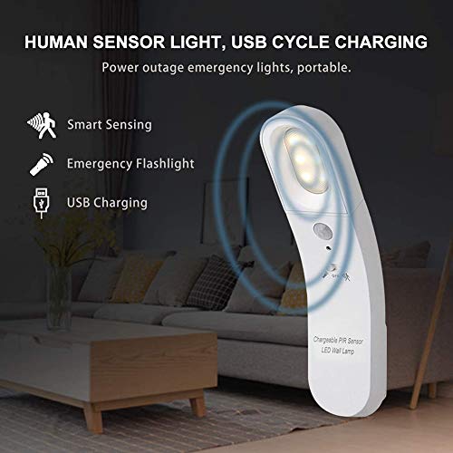 KingbeefLIU Luce Notturna USB Ricaricabile Sensore...