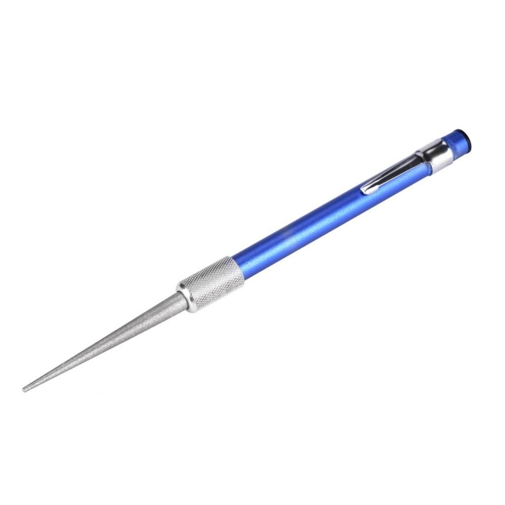 Aiguiseur à Couteaux Pierre à Aiguiser Diamant Bâton Barre D'Affûtage De Poche Mini Pierre à Polir Affuter Stylo Type Portable Pour Couteaux Ciseaux Cuisine Extérieur