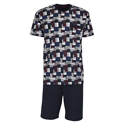 Preisvergleich Produktbild Götzburg Herren Shorty blau Bedruckt 1er Pack 54