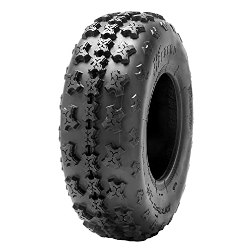 HALBERD ATV Tires, 22x7-10 Sport Quad ATV Tires, 4 Ply 22x7x10 All Terrain Front Tires Fit All 10”...