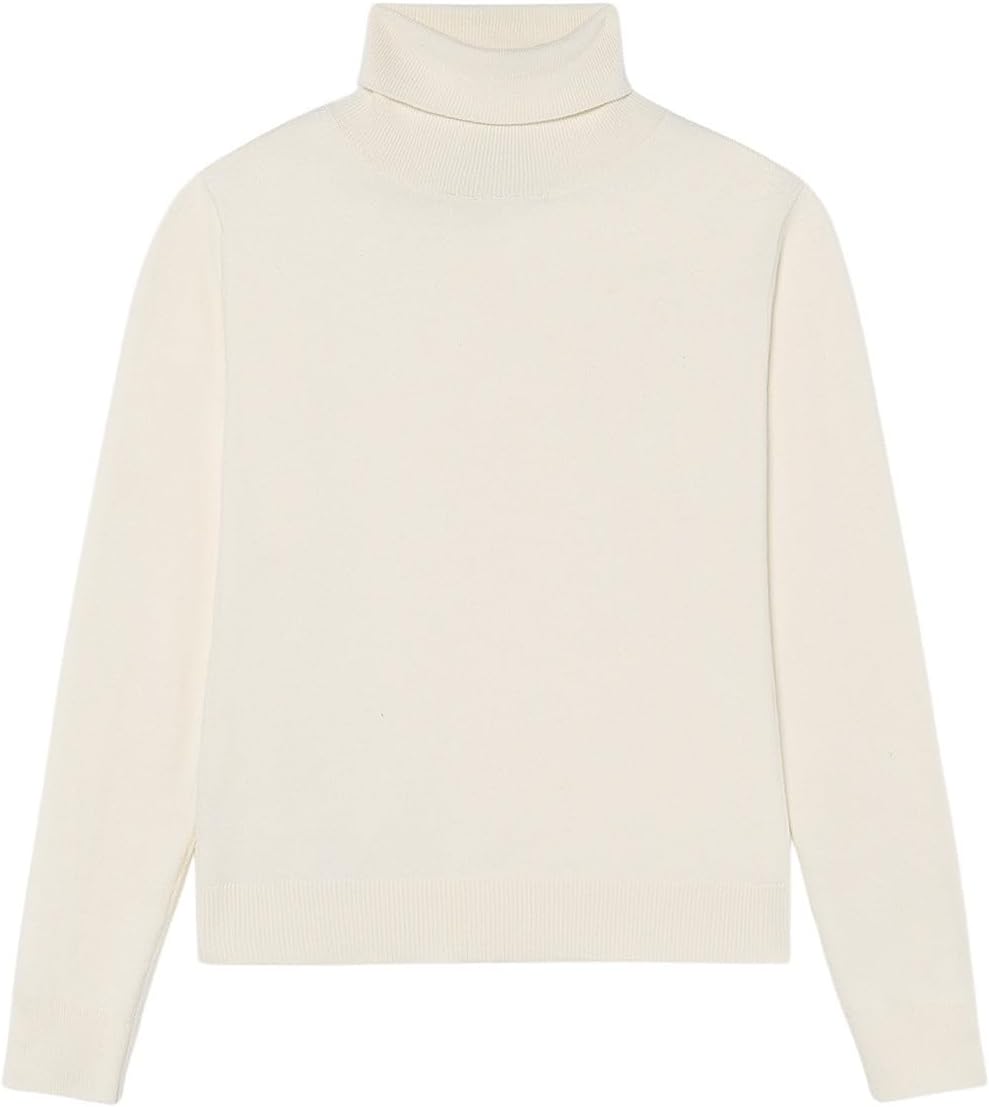 Mayoral Basic Knitting Turtleneck for Girls Cream