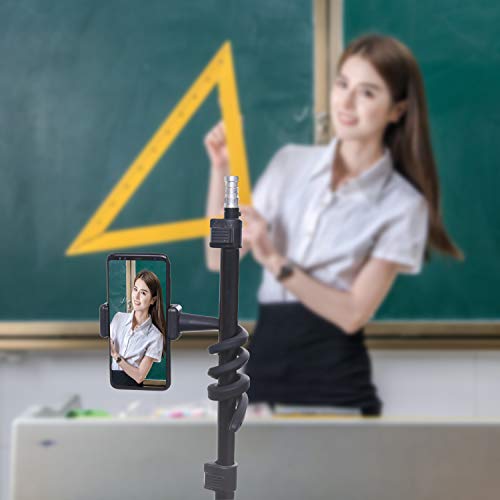 Camkix Flexible Smartphone Holder Stand - Wrap Around - 2X Phone Clip, 1X Action Camera Mount Compatible With Iphones, Android, Gopro, Arlo Baby Monitor - Home, Travel, Sports - Filming, Photography #TOP6