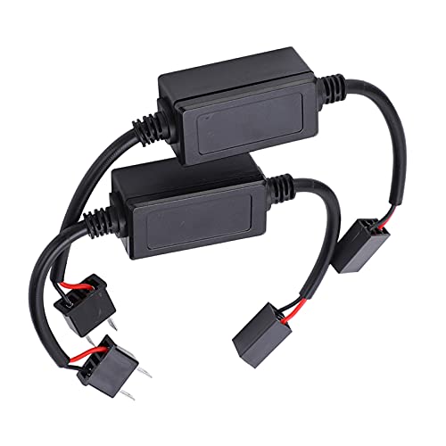 LED Decoder, 2PCS LED Light Fault Canceller Fault Canceller für H7 DC für Canbus Bus Decoder