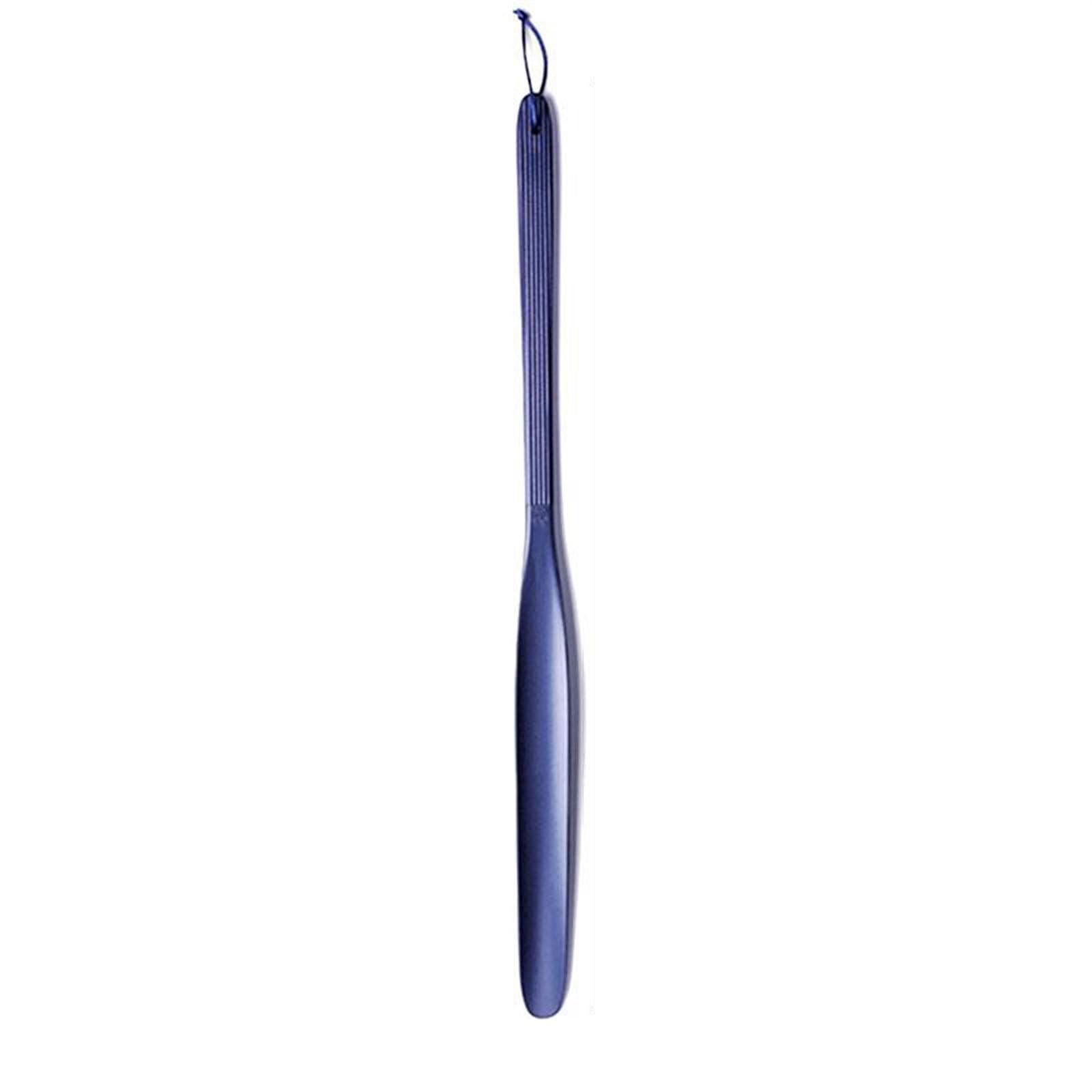 WEKONUMEX Shoe Horns, Lightweight,Lazy Shoe Helper Spoons,for Seniors Men Women(Blue)