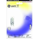 GE 97668 10-Watt 140-Lumen Specialty T3 Halogen Light Bulb, Clear