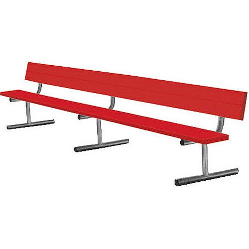 Portable Bench, Back/Navy, 15-Feet