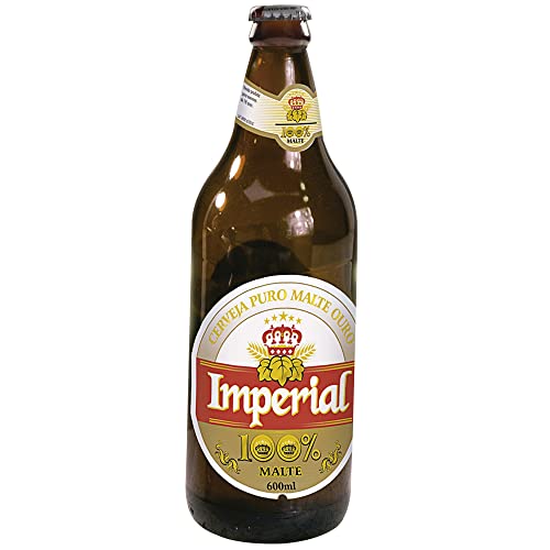 Kit c/ 6 Unid. Cerveja Ouro Imperial 600 Ml