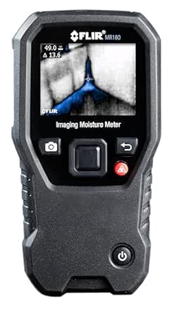 FLIR MR160 - Thermal Imaging Moisture Meter - with IGM (Infrared Guided Measurement), Pin and Pinless