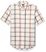 Van Heusen Men's Short Sleeve Striped Rayon Button Down