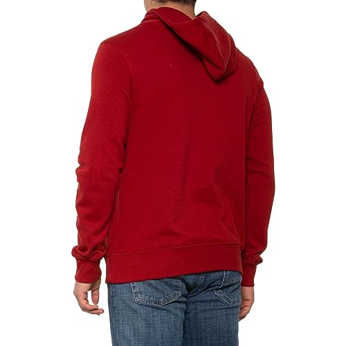 THE NORTH FACE Mens Half Dome Graphic Pullover Hoodie (Caldera Red/Fiery Red, Medium)2