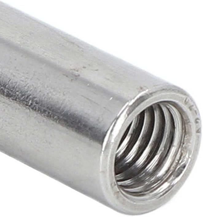 Female Thread Coupling Nut Round Coupling Nuts 304 Stainless Steel for Household Repair