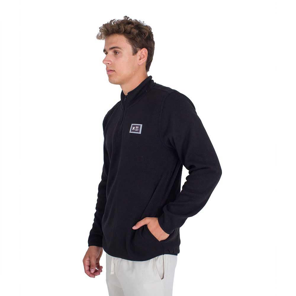 Hurley Mesa Ridgeline Cremallera de 1/4 Camiseta Hombre