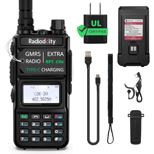 Radioddity Gm-30 Gmrs Radio Handheld 5W Long Range Two Way Radio For Adults cover