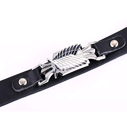 AOT Survey Corps Charm Shingeki no Kyojin Wrist Bracelet - Image 3