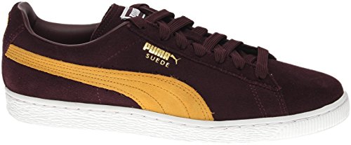 Image of PUMA New Men's Suede Classic + Sneaker Winetasting /Bright Gold 13