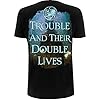 Cradle of Filth Trouble & Their Double Lives Official Tee T-Shirt Mens Unisex (Medium) Black #1