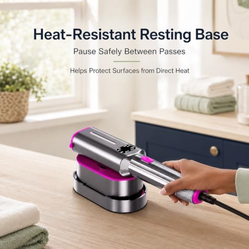 NSYNSY Travel Steamer & Iron for Clothes, Portable Design, 1200W, 7 Modes - image 7