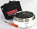 Produktbild Holzkohle Tischgrill ROWI GUSTO Premium - Grillerette - Weiss, mit Tasche und Stabfeuerzeug